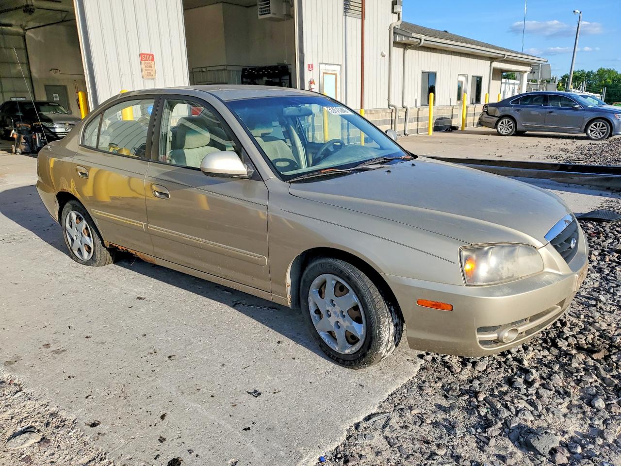 2006 Hyundai Elantra Gls Желто-коричневый vin: KMHDN46D66U361704