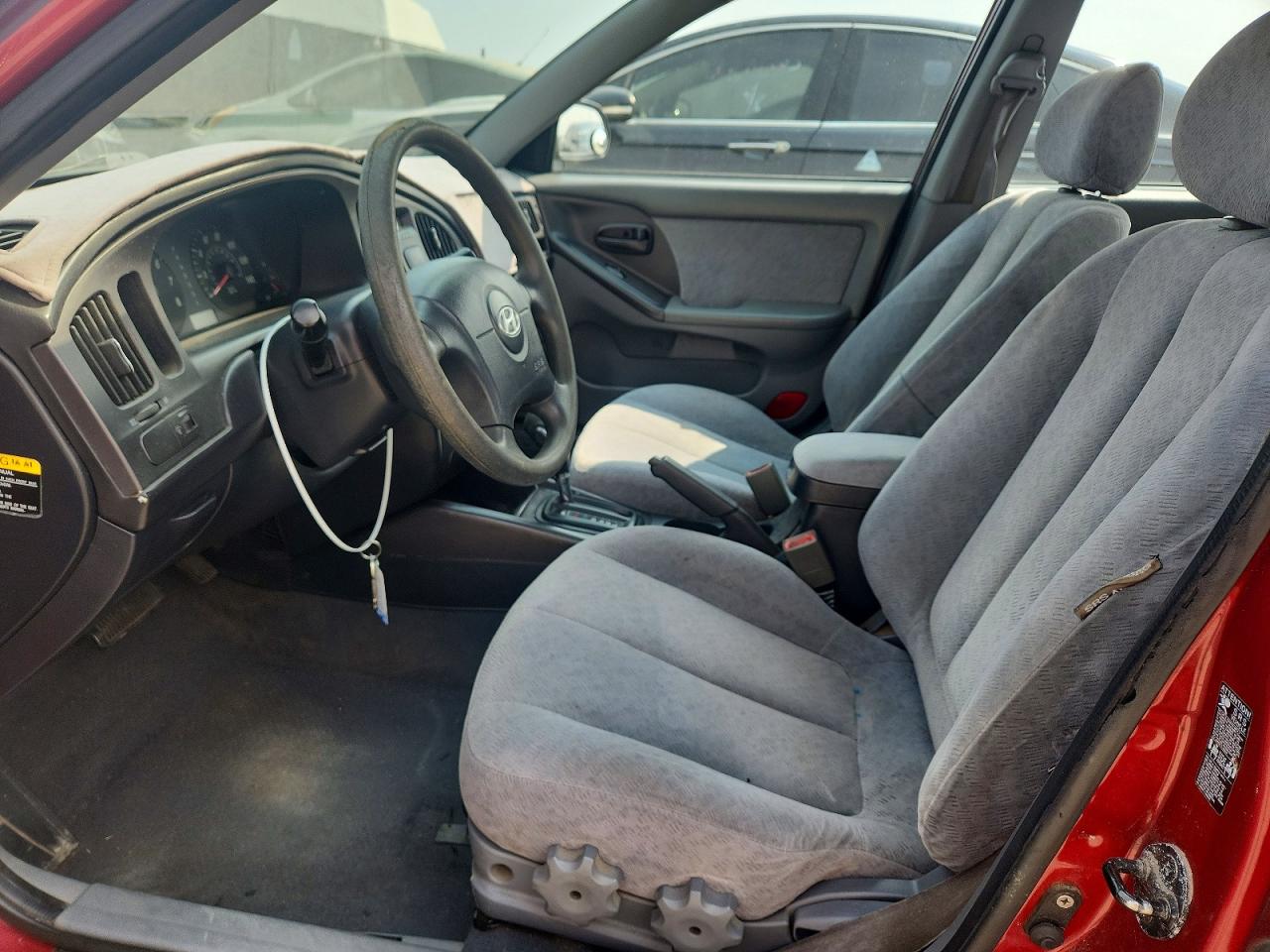 2004 Hyundai Elantra Gls Black vin: KMHDN46D74U720572