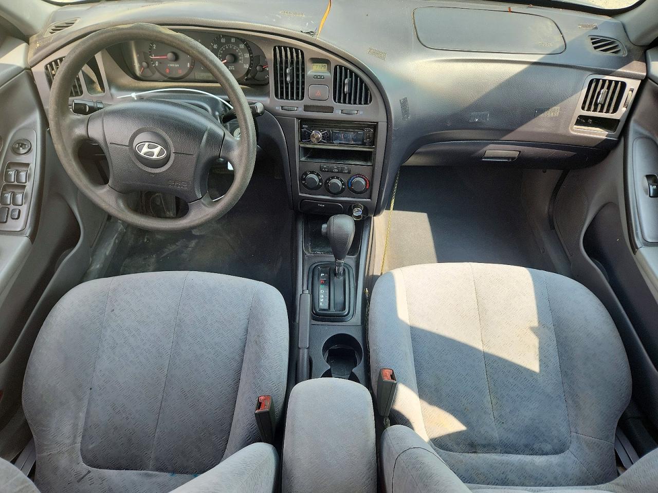 2004 Hyundai Elantra Gls Black vin: KMHDN46D74U720572