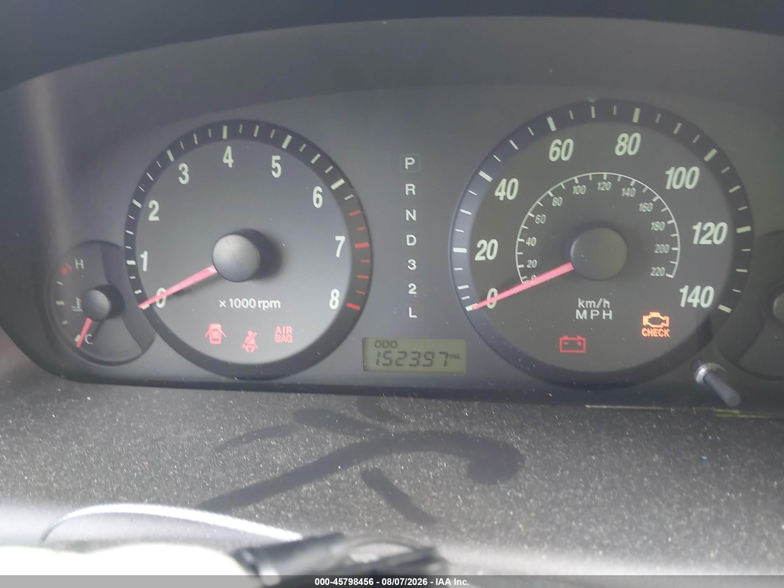 2004 Hyundai Elantra Gls/gt Black vin: KMHDN46D74U788323