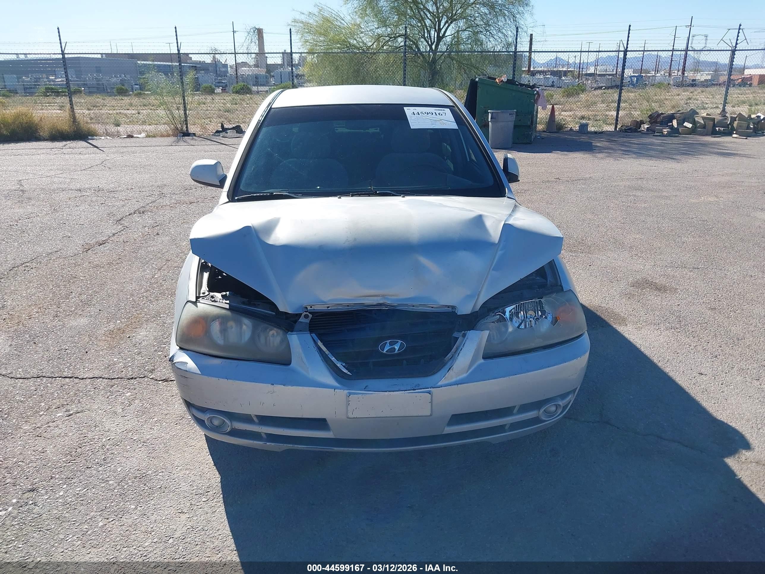 2004 Hyundai Elantra Gls/gt Silver vin: KMHDN46D74U891158