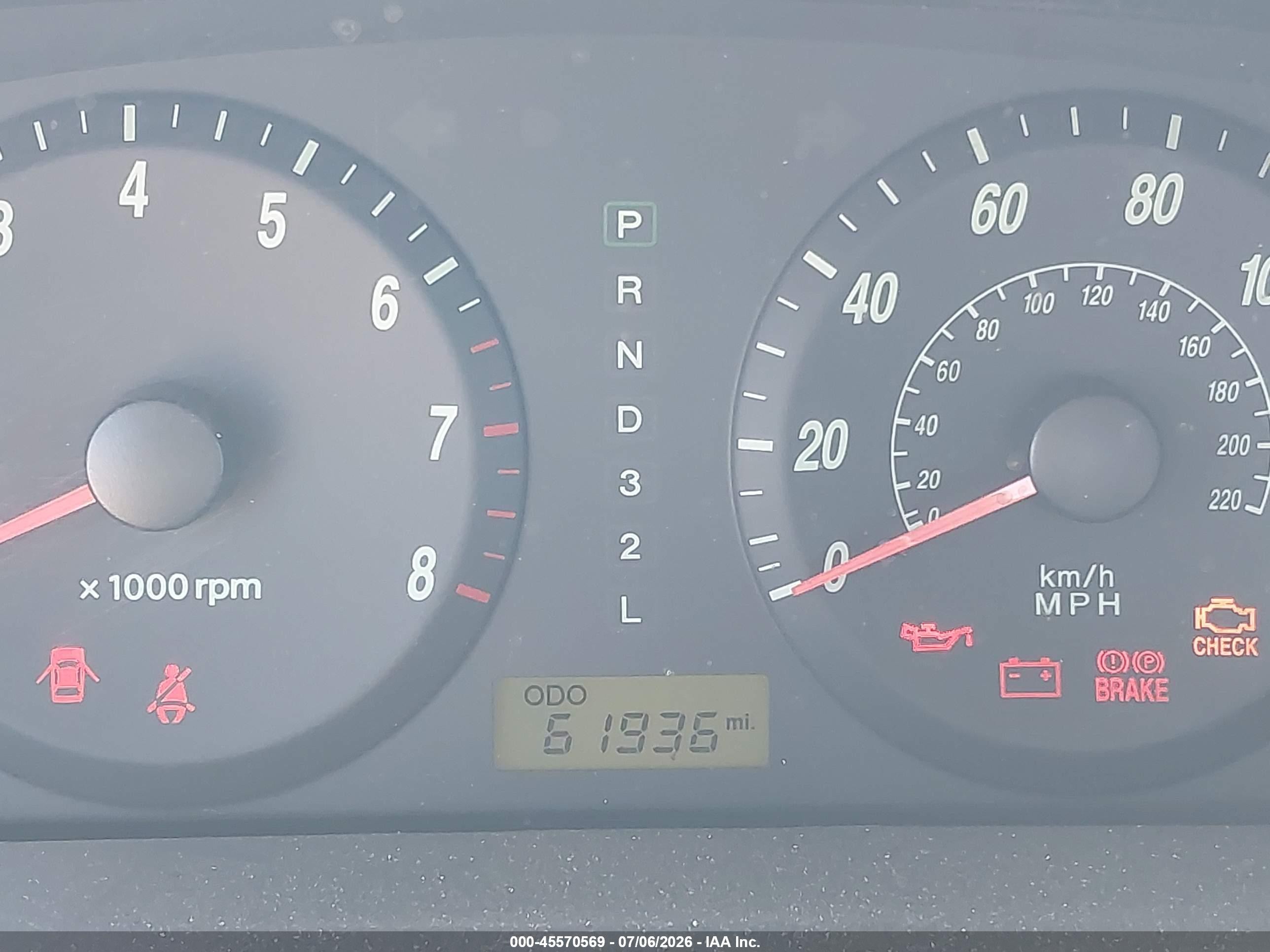2006 Hyundai Elantra Gls/limited Серый vin: KMHDN46D76U209186