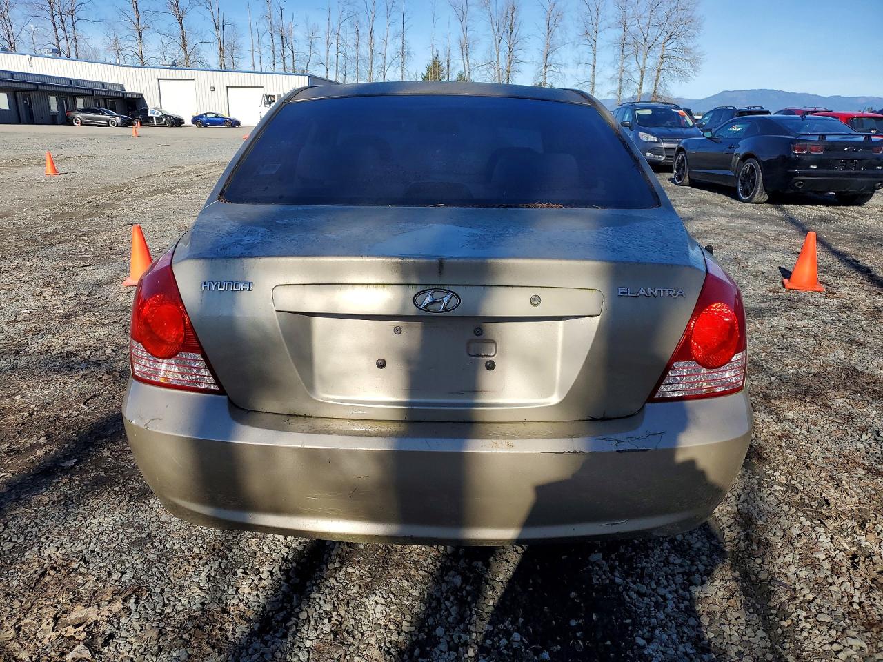 2006 Hyundai Elantra Gls Tan vin: KMHDN46D76U264799