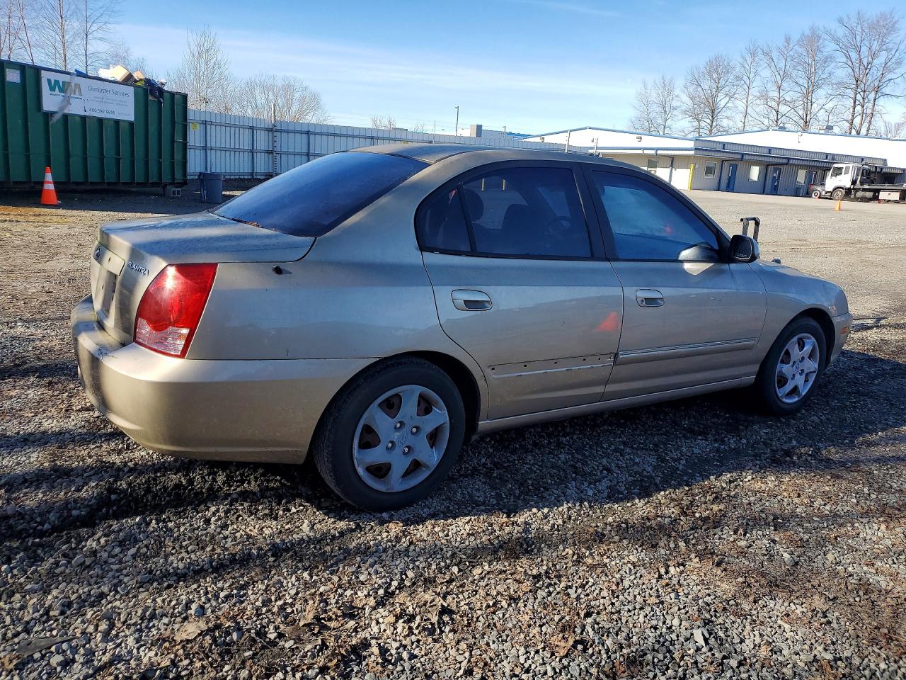 2006 Hyundai Elantra Gls Tan vin: KMHDN46D76U264799