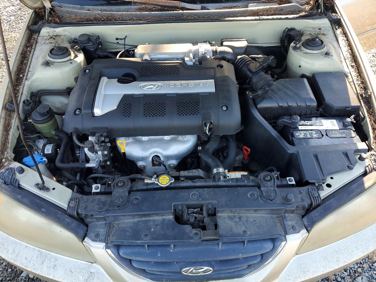 2006 Hyundai Elantra Gls Tan vin: KMHDN46D76U264799