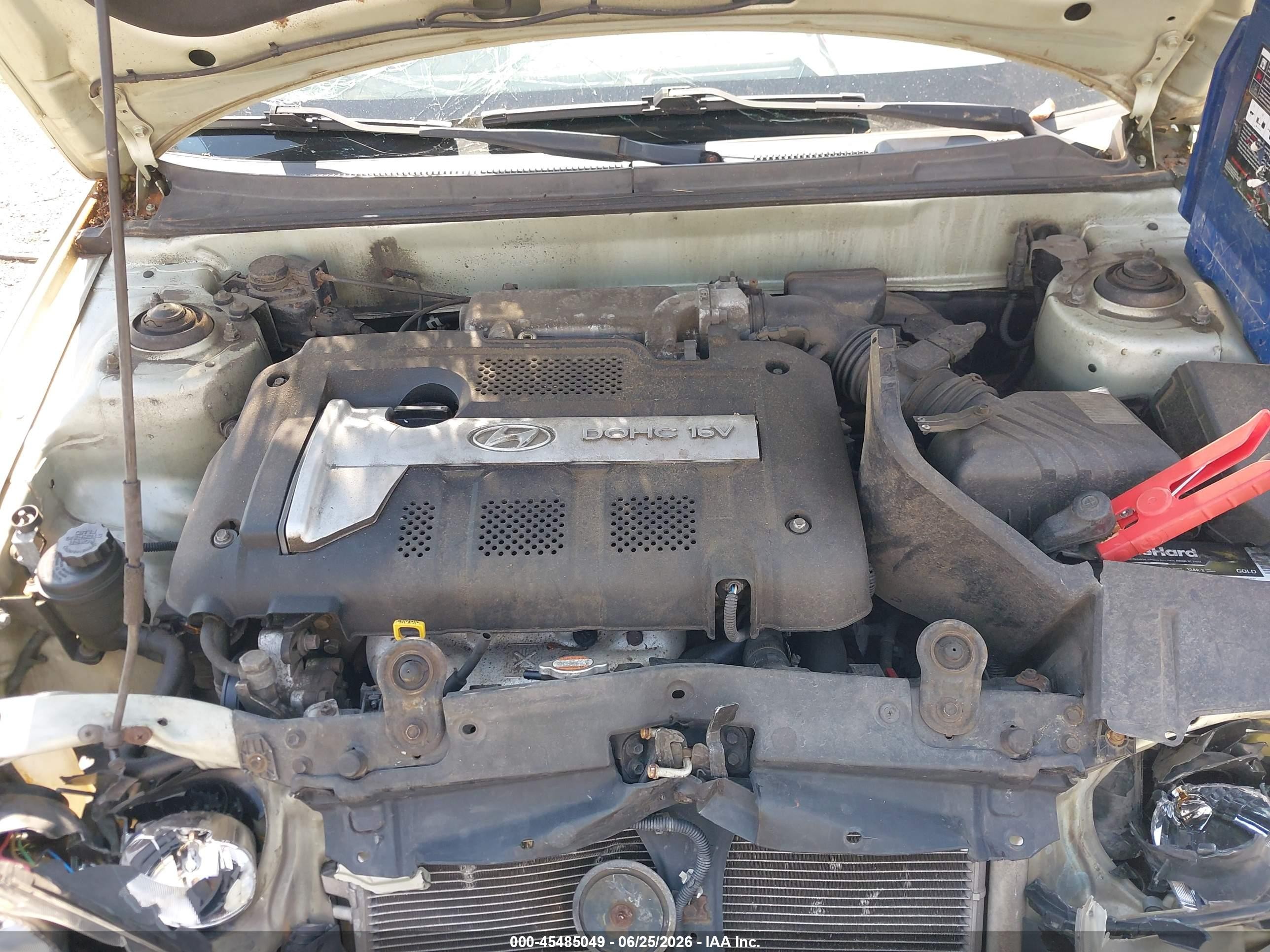 2004 Hyundai Elantra Gls/gt Green vin: KMHDN46D84U770235