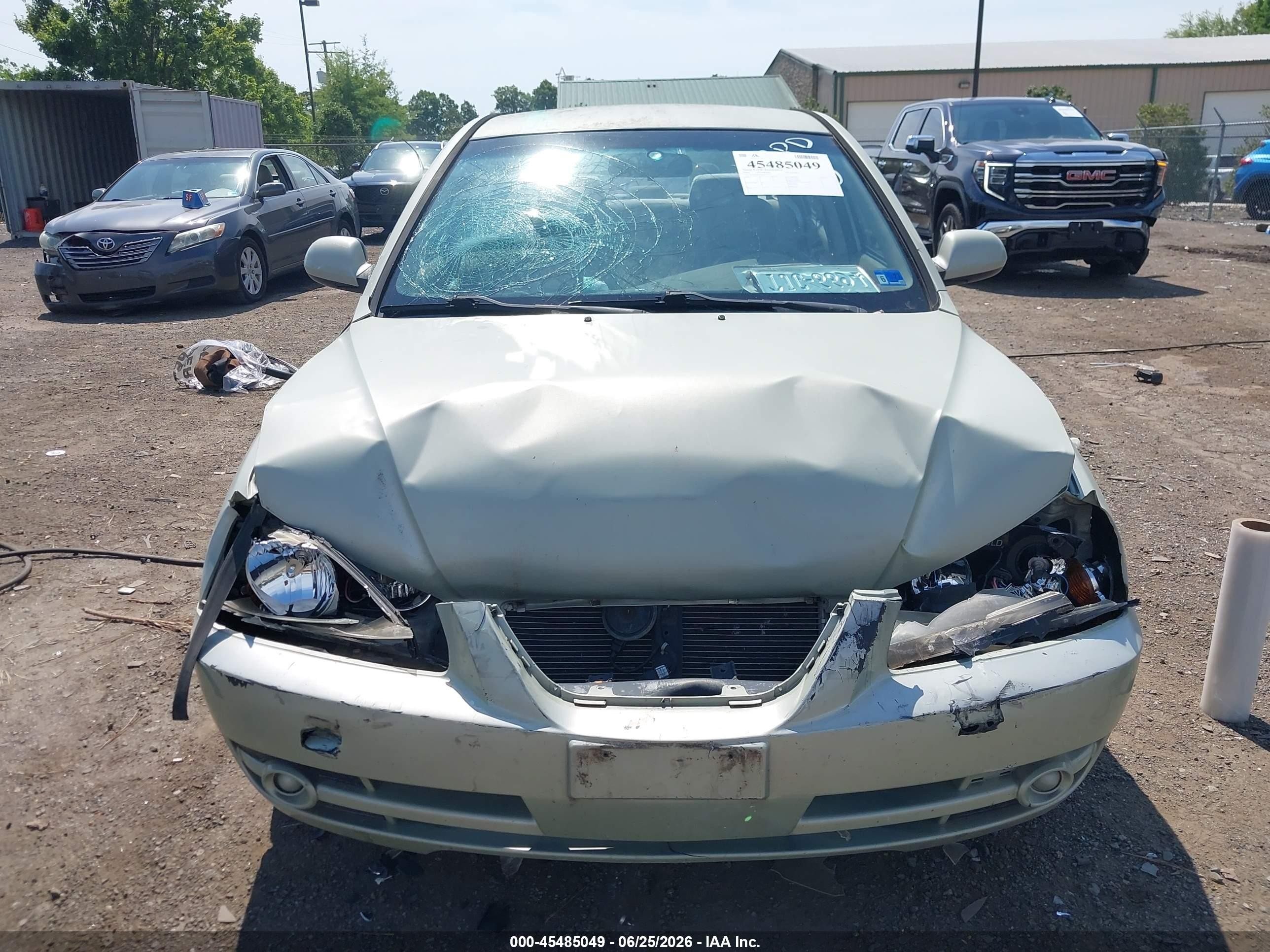 2004 Hyundai Elantra Gls/gt Green vin: KMHDN46D84U770235