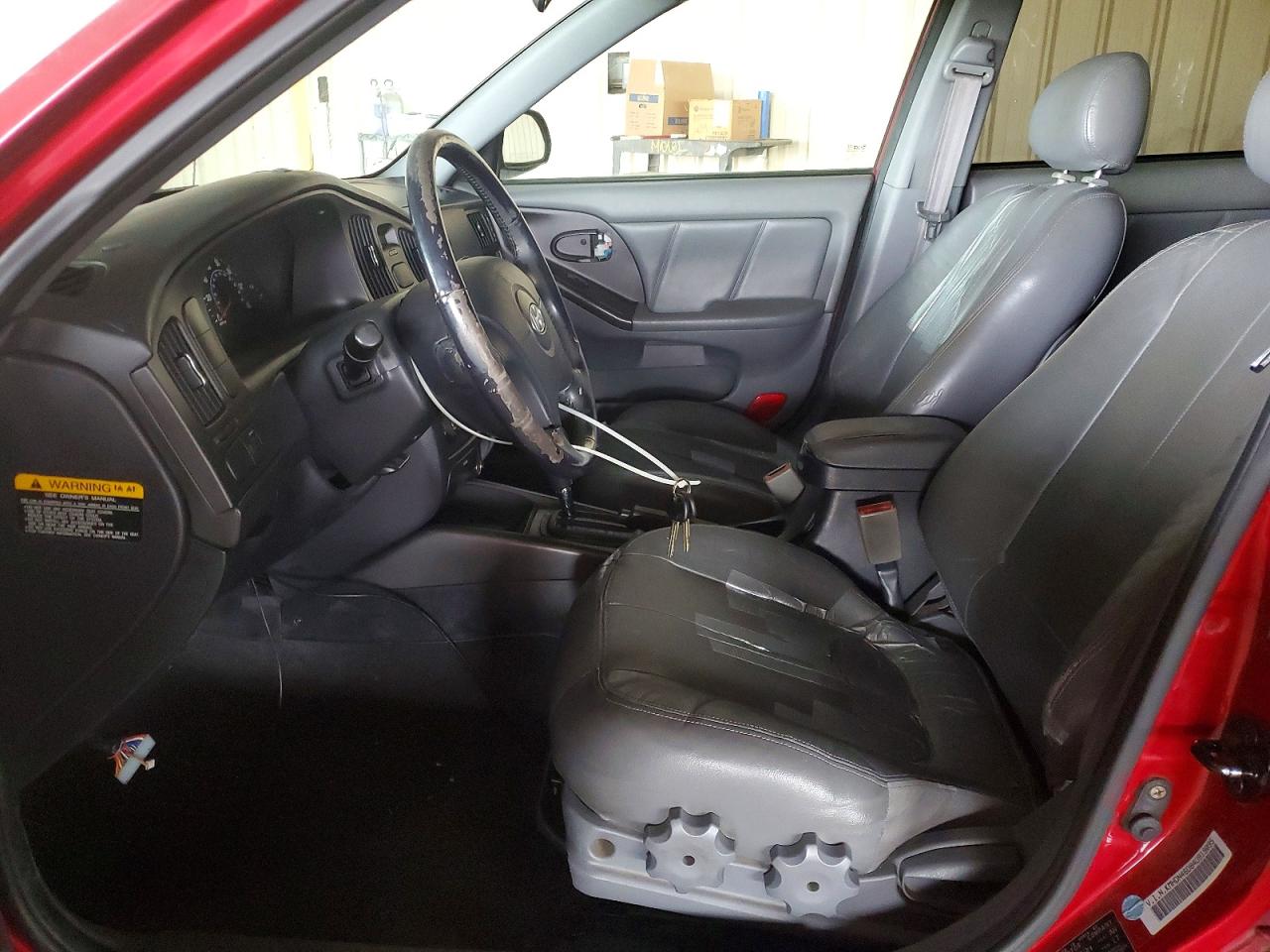 2004 Hyundai Elantra Gls Red vin: KMHDN46D84U919095