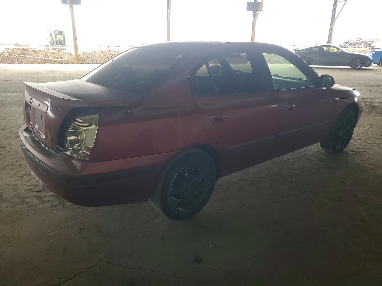 2004 Hyundai Elantra Gls Red vin: KMHDN46D84U919095