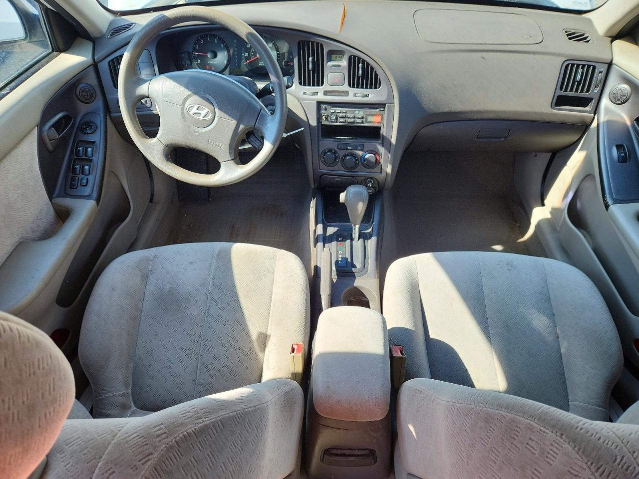 2005 Hyundai Elantra Gls Белый vin: KMHDN46D85U037538