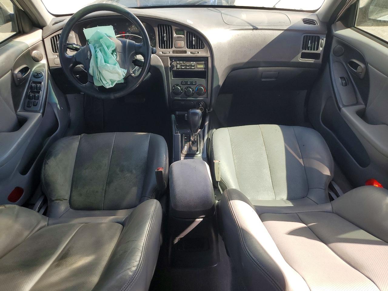 2005 Hyundai Elantra Gls Silver vin: KMHDN46D85U940191