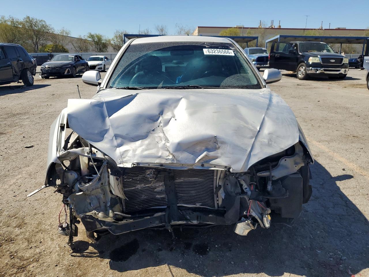 2005 Hyundai Elantra Gls Silver vin: KMHDN46D85U940191