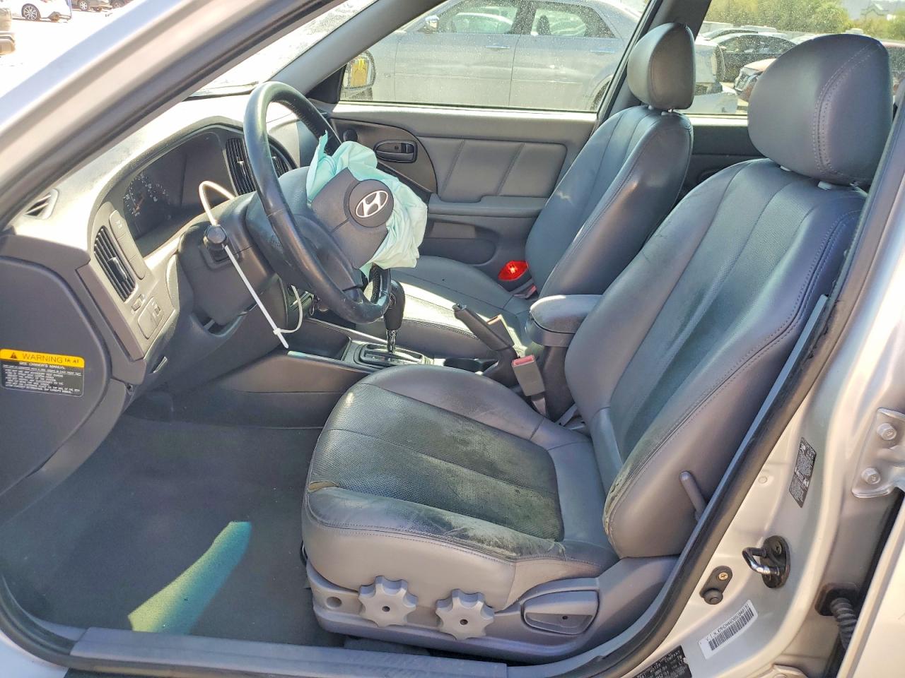 2005 Hyundai Elantra Gls Silver vin: KMHDN46D85U940191