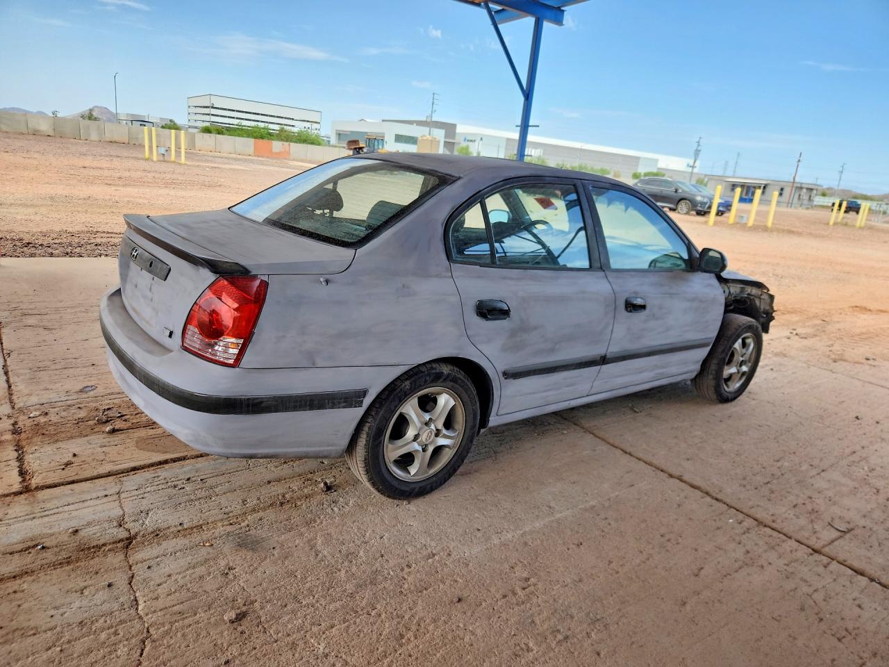 2005 Hyundai Elantra Gls Black vin: KMHDN46D85U990881