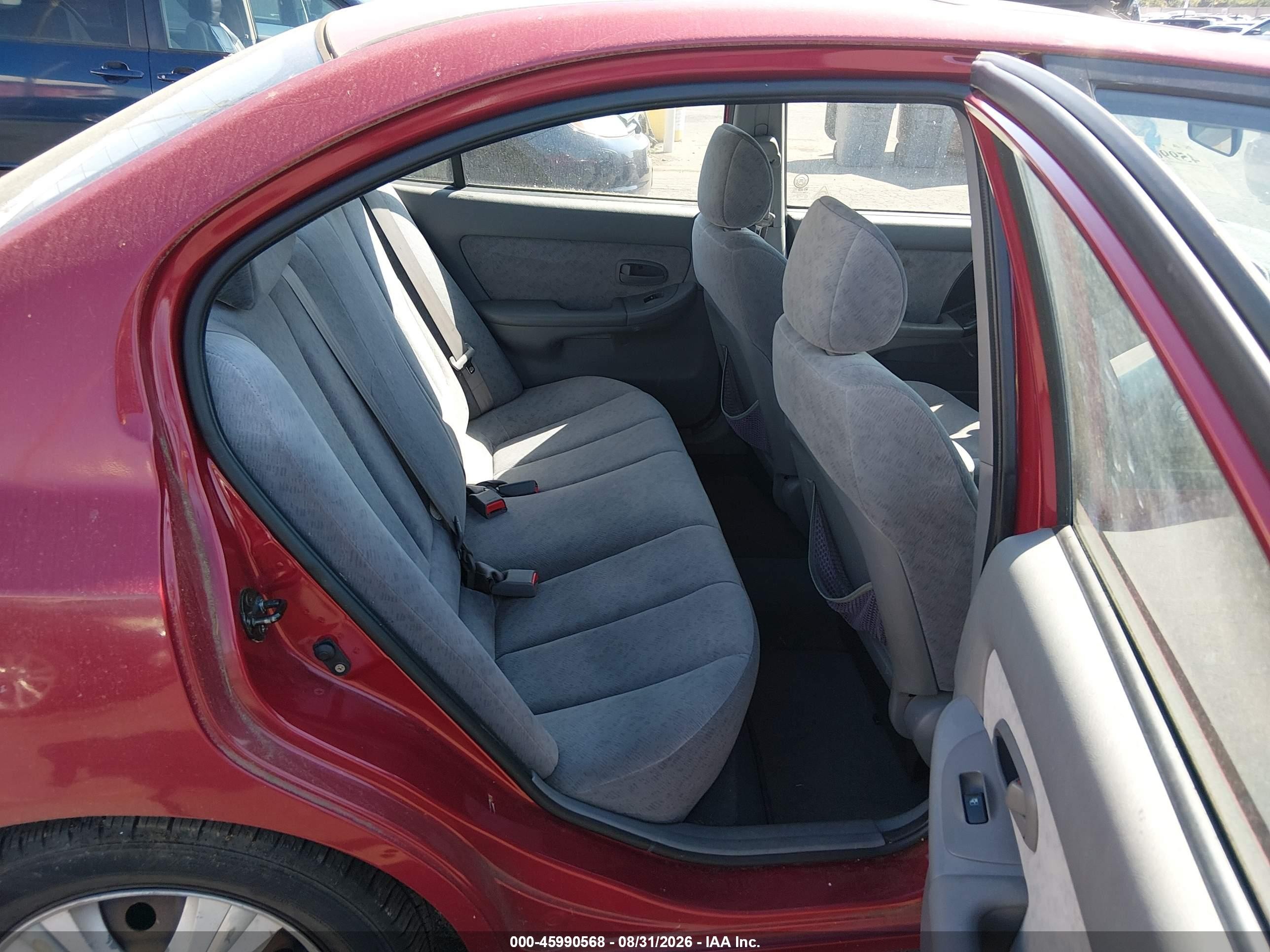 2006 Hyundai Elantra Gls/limited Red vin: KMHDN46D86U233092