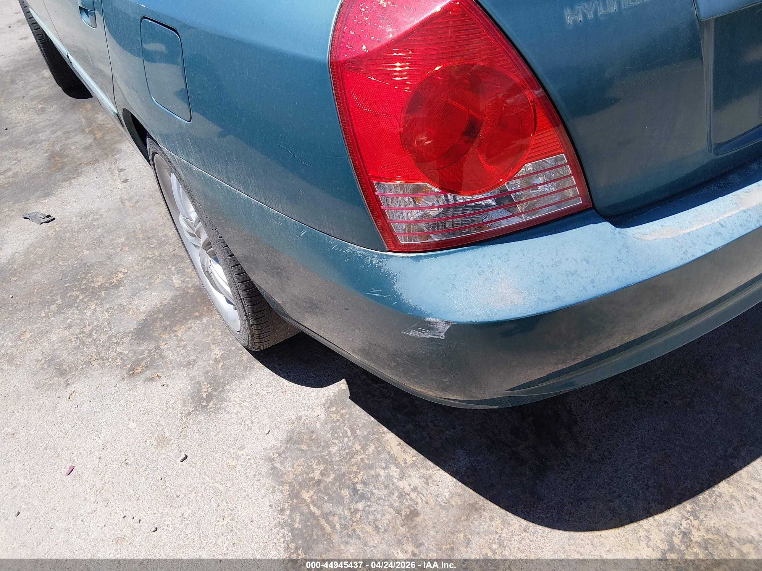 2006 Hyundai Elantra Gls/limited Green vin: KMHDN46D86U242052