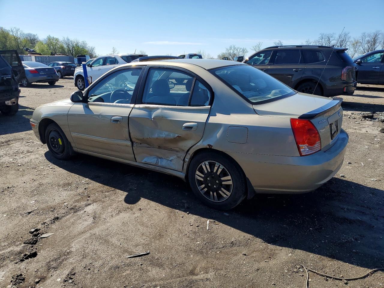 2006 Hyundai Elantra Gls Tan vin: KMHDN46D86U359369