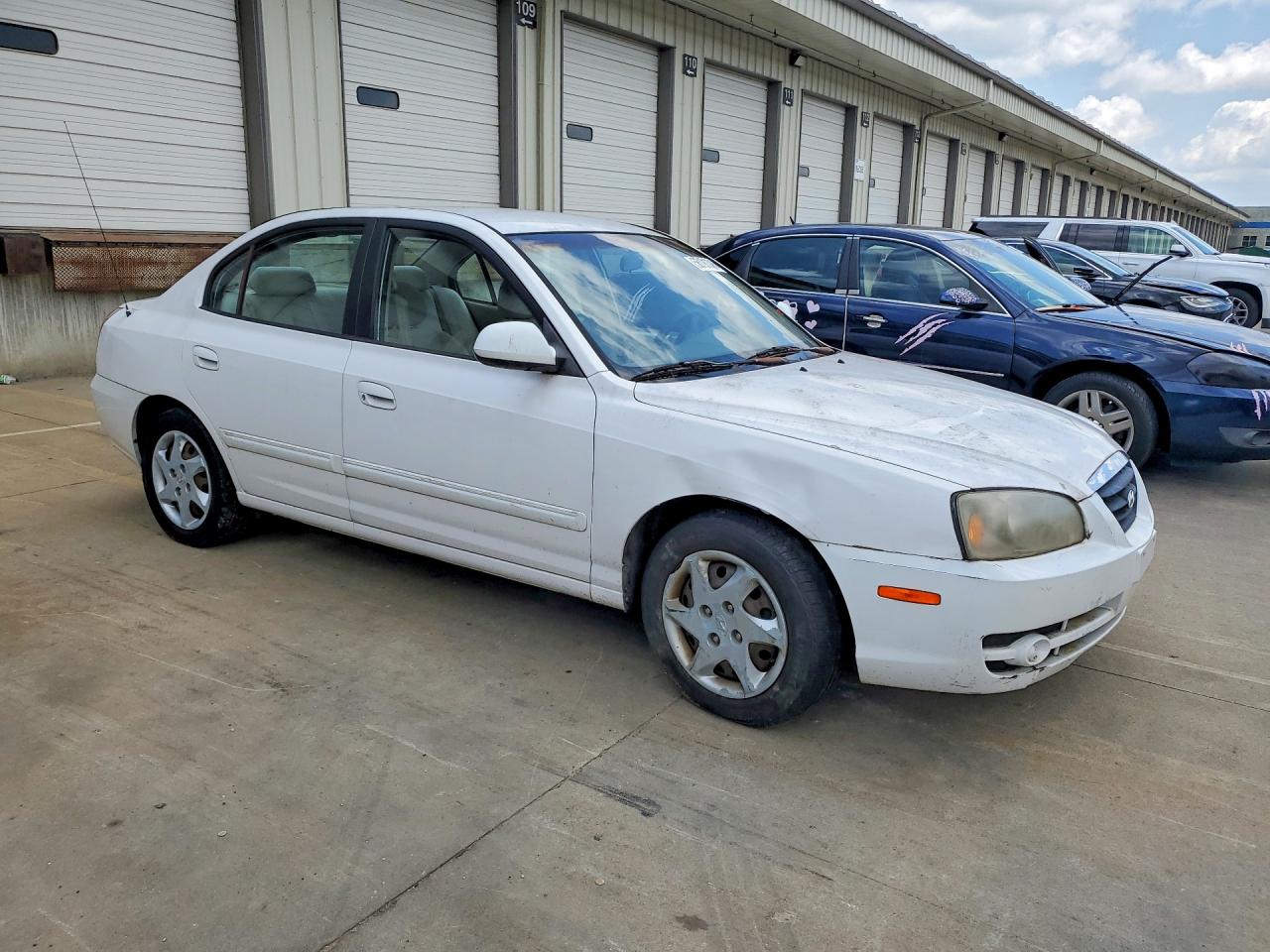 2006 Hyundai Elantra Gls Белый vin: KMHDN46D86U361199