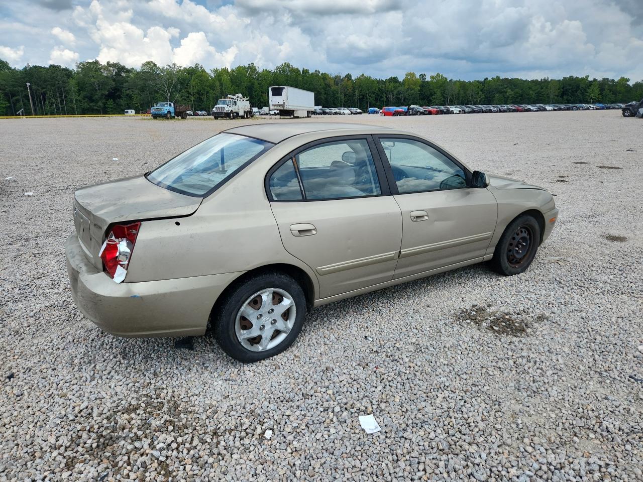 2006 Hyundai Elantra Gls Tan vin: KMHDN46D86U375989