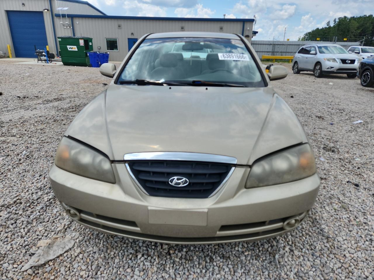 2006 Hyundai Elantra Gls Tan vin: KMHDN46D86U375989