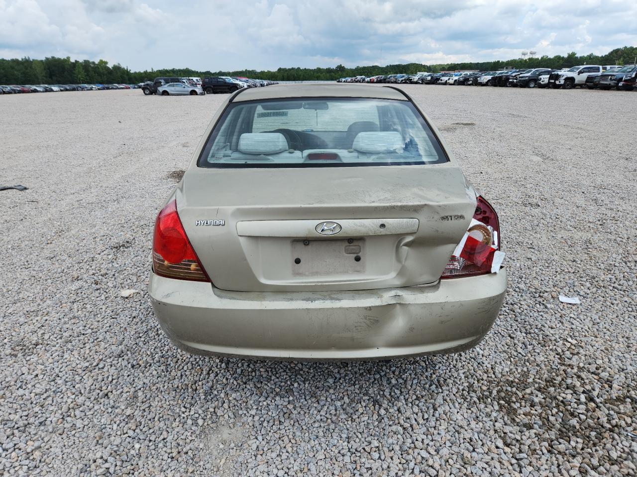 2006 Hyundai Elantra Gls Tan vin: KMHDN46D86U375989