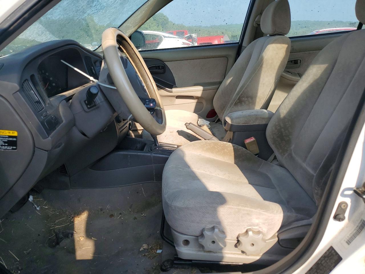 2004 Hyundai Elantra Gls White vin: KMHDN46D94U724901