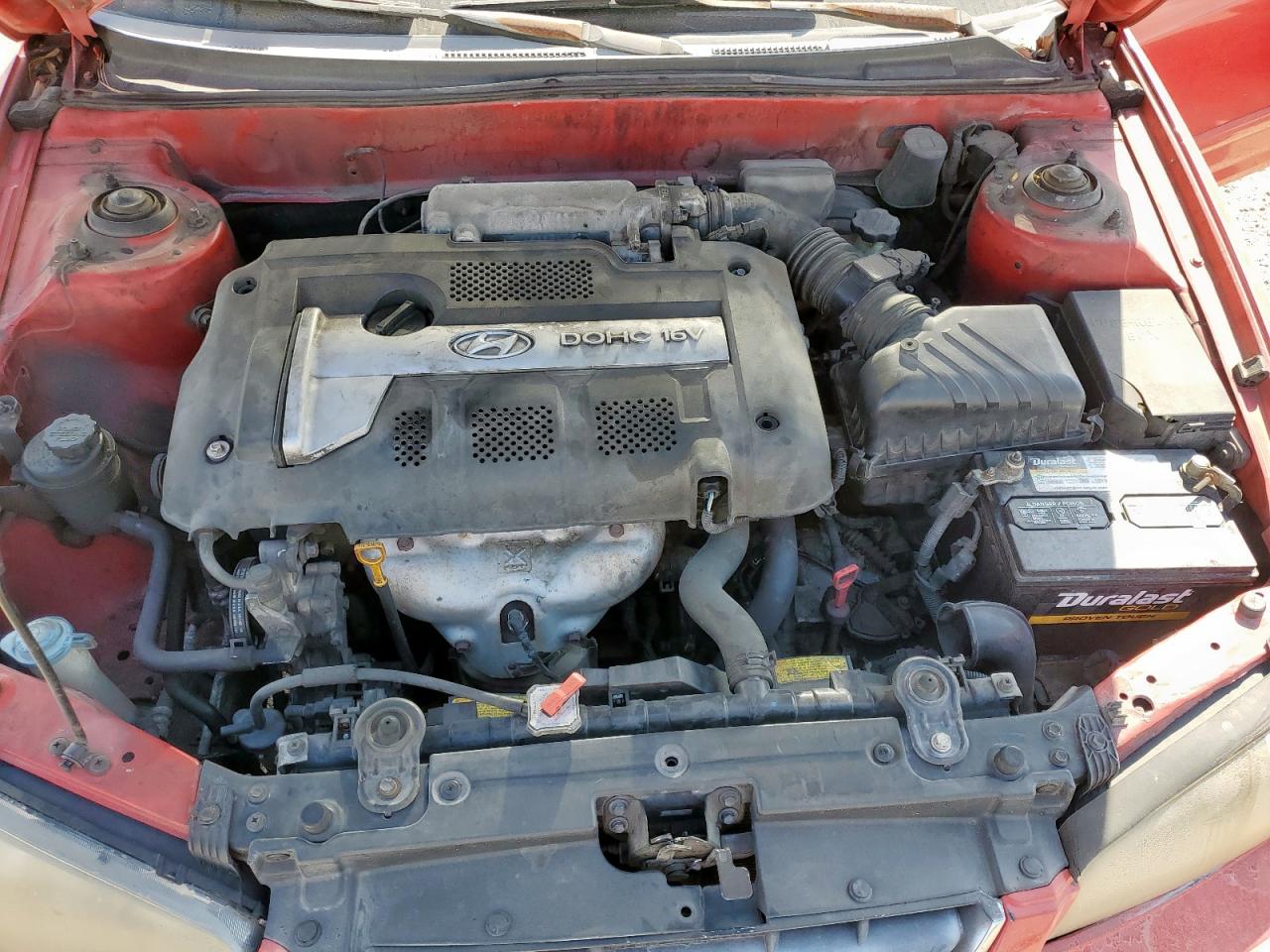 2004 Hyundai Elantra Gls Красный vin: KMHDN46D94U916934