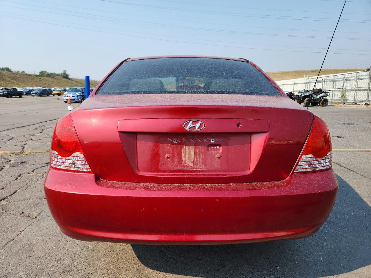 2004 Hyundai Elantra Gls Red vin: KMHDN46D94U920997