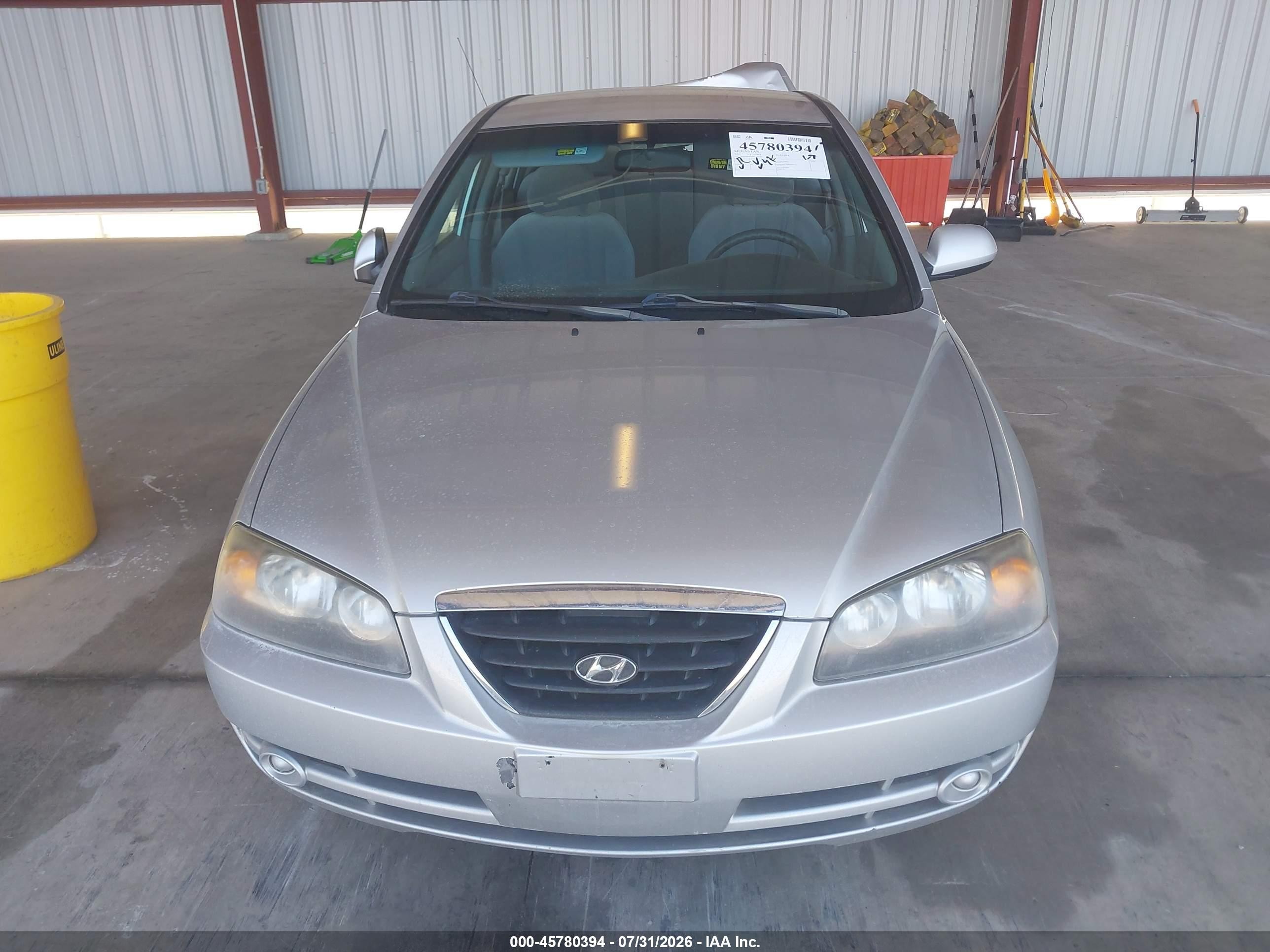 2005 Hyundai Elantra Gls/gt Серебряный vin: KMHDN46D95U030680