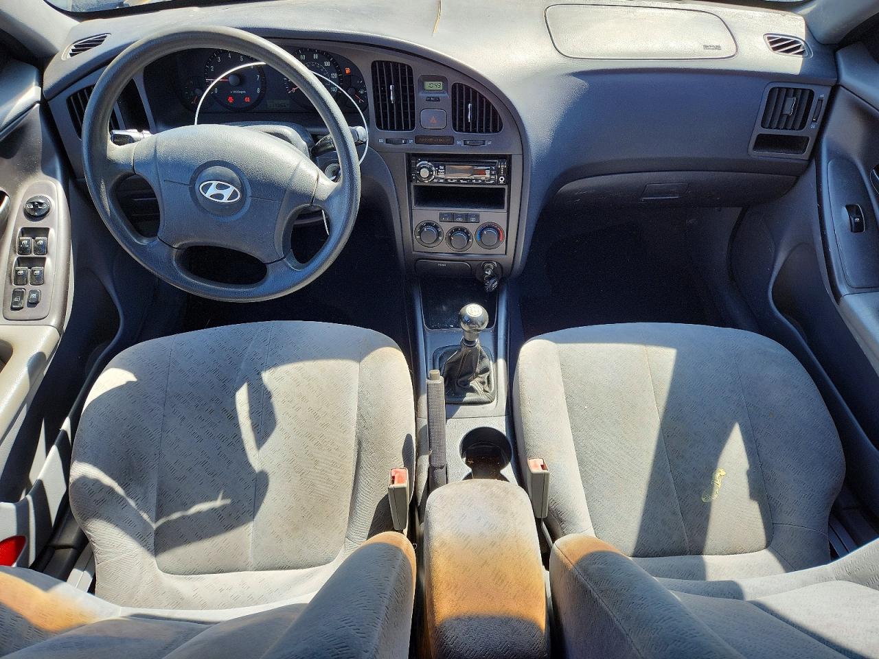 2005 Hyundai Elantra Gls Blue vin: KMHDN46D95U097070