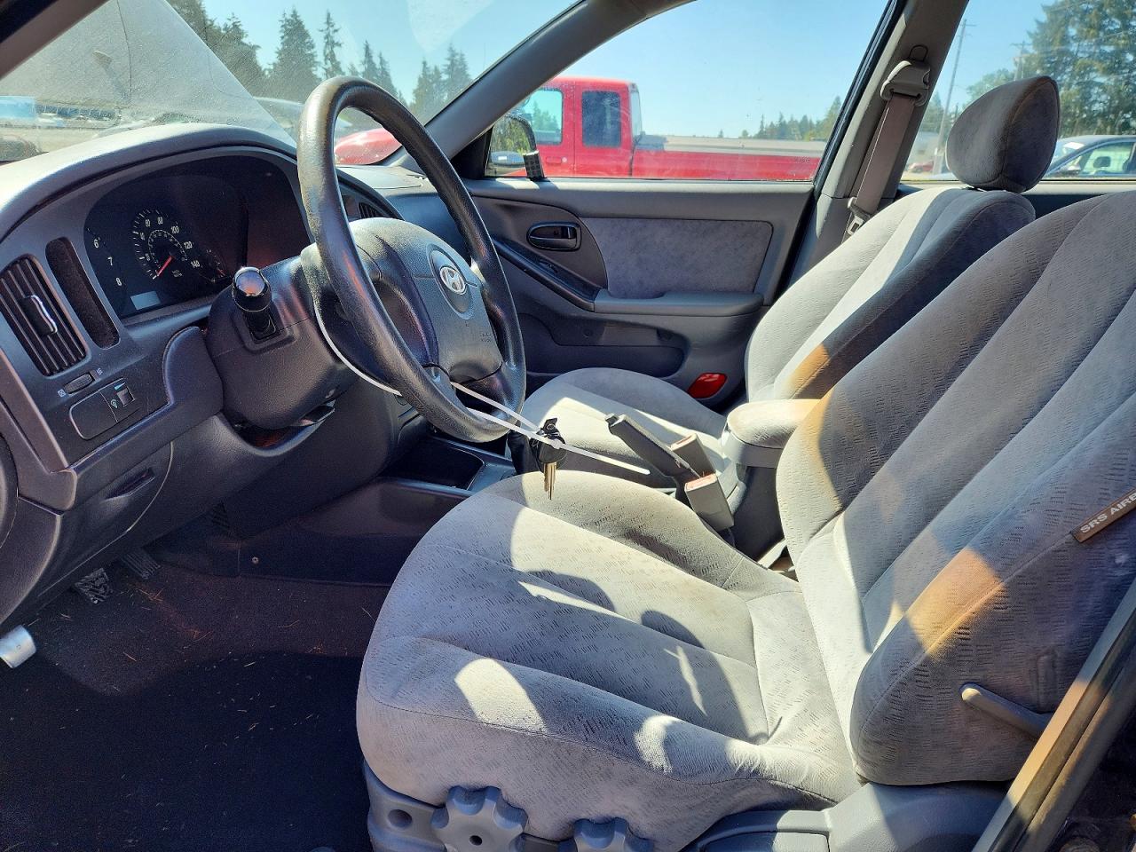 2005 Hyundai Elantra Gls Blue vin: KMHDN46D95U097070