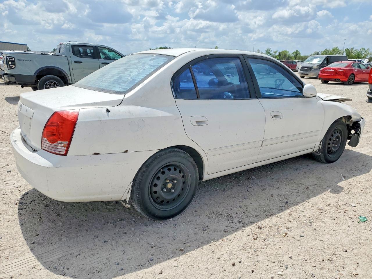 2005 Hyundai Elantra Gls Белый vin: KMHDN46D95U149264