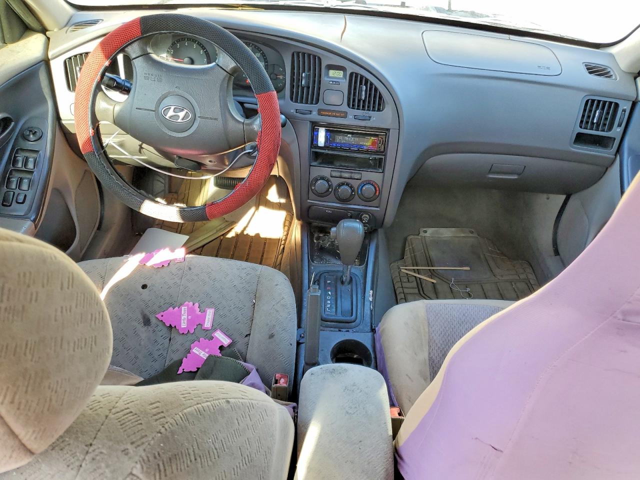 2005 Hyundai Elantra Gls Золотой vin: KMHDN46D95U955220