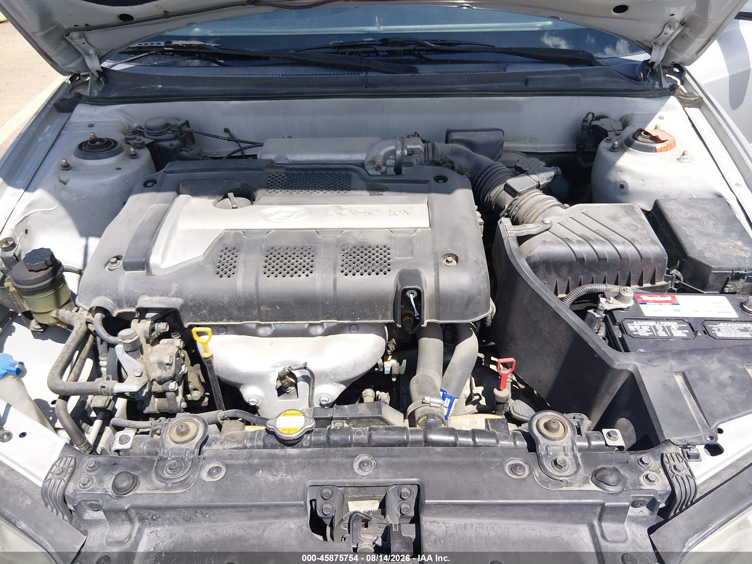 2006 Hyundai Elantra Gls/limited Silver vin: KMHDN46D96U358425
