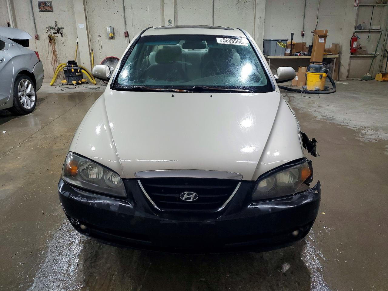 2006 Hyundai Elantra Gls Gold vin: KMHDN46D96U359784