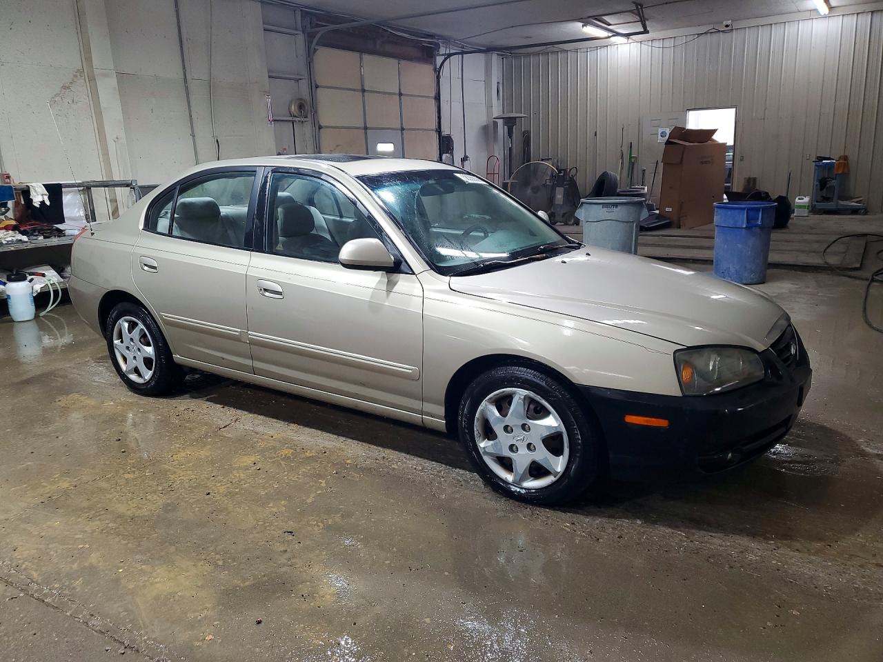 2006 Hyundai Elantra Gls Gold vin: KMHDN46D96U359784