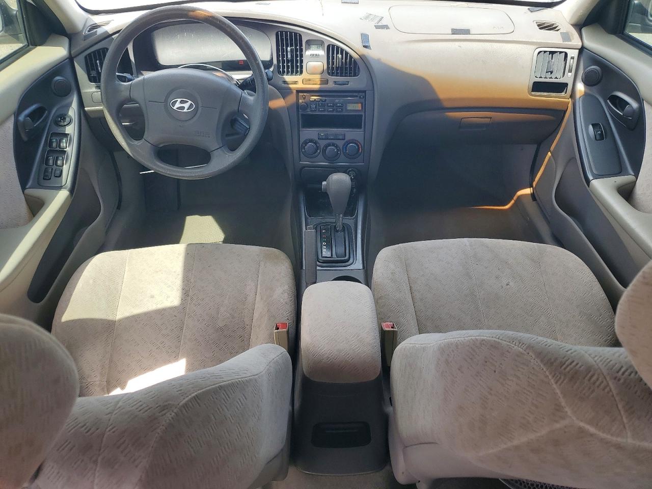 2006 Hyundai Elantra Gls White vin: KMHDN46D96U362913