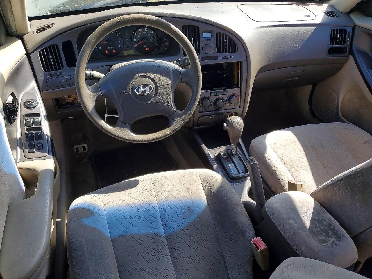 2004 Hyundai Elantra Gls Green vin: KMHDN46DX4U710215