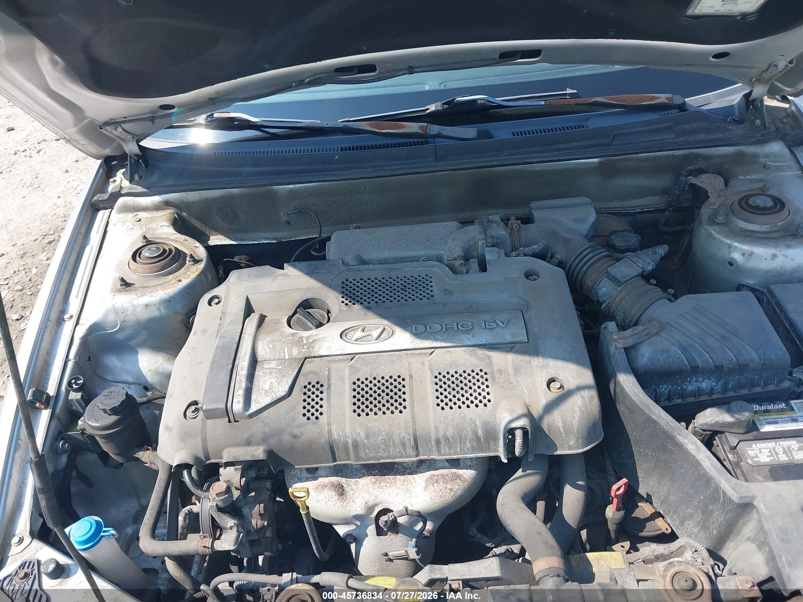 2004 Hyundai Elantra Gls/gt Серебряный vin: KMHDN46DX4U828538
