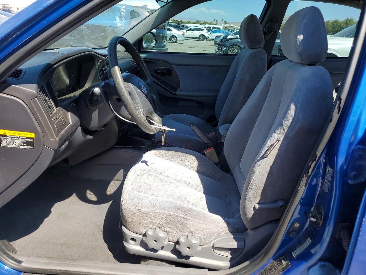 2005 Hyundai Elantra Gls Blue vin: KMHDN46DX5U162377