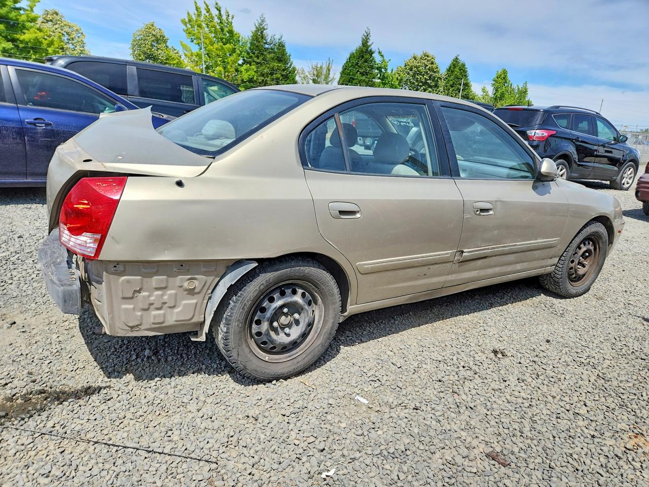 2006 Hyundai Elantra Gls Gold vin: KMHDN46DX6U282231