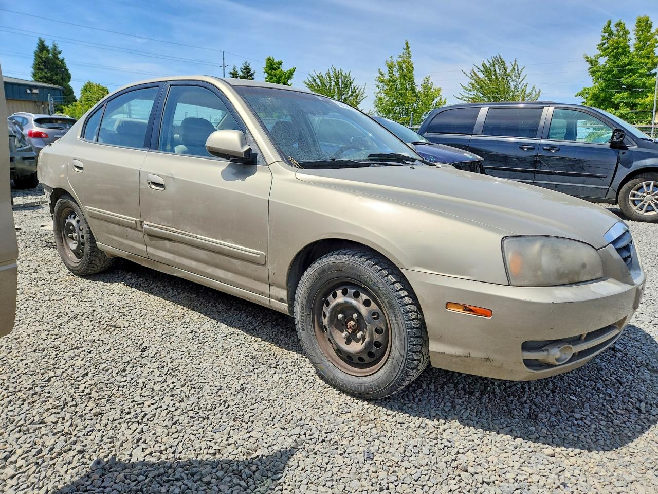 2006 Hyundai Elantra Gls Gold vin: KMHDN46DX6U282231
