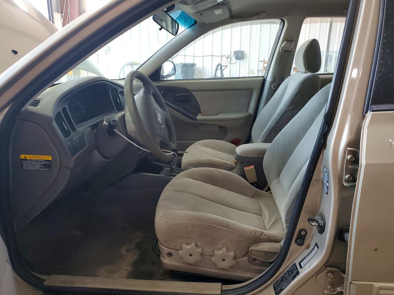 2006 Hyundai Elantra Gls Tan vin: KMHDN46DX6U319004