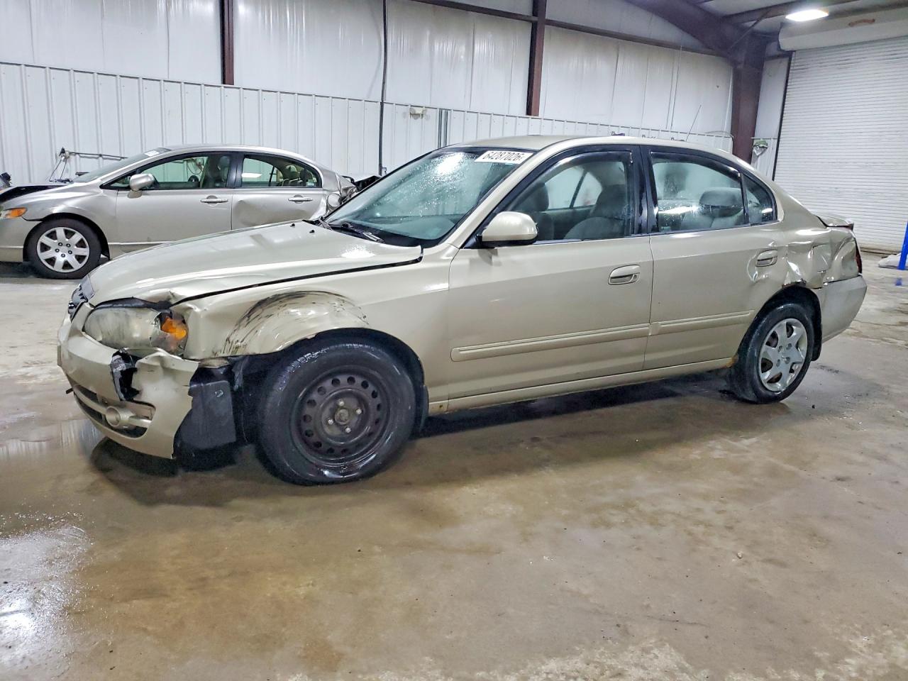 2006 Hyundai Elantra Gls Tan vin: KMHDN46DX6U319004