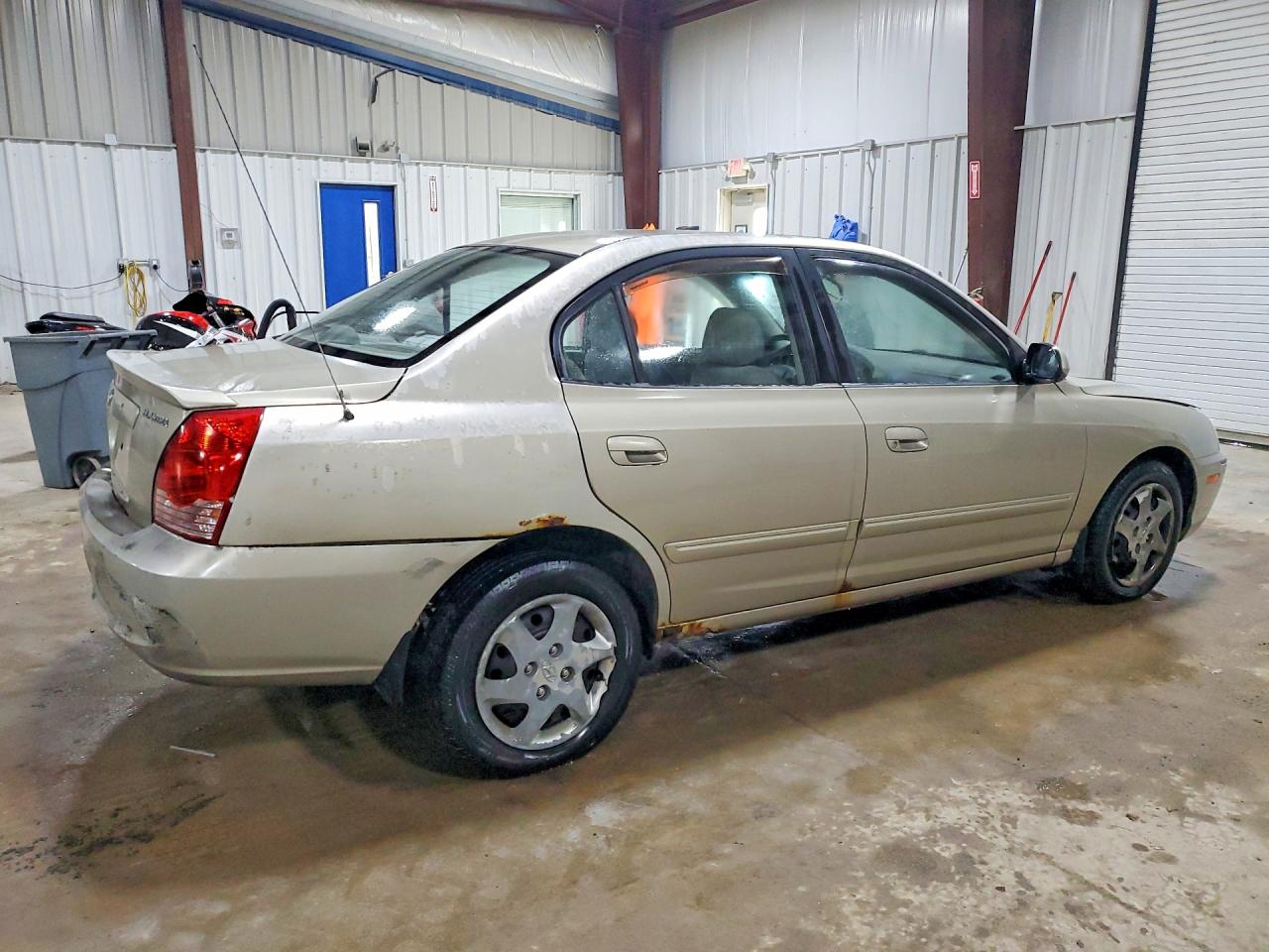 2006 Hyundai Elantra Gls Tan vin: KMHDN46DX6U319004