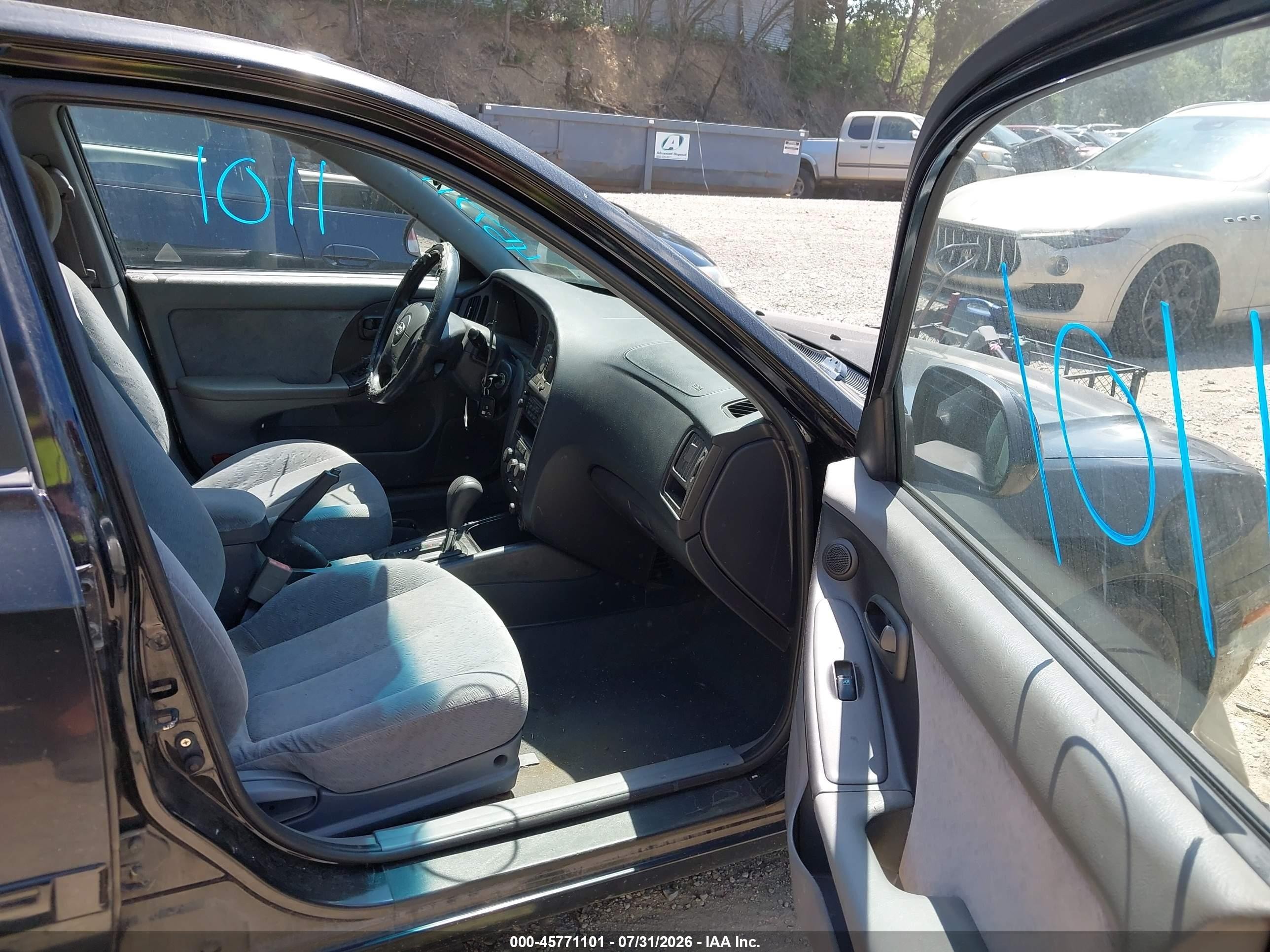 2006 Hyundai Elantra Gls/limited Black vin: KMHDN46DX6U354092