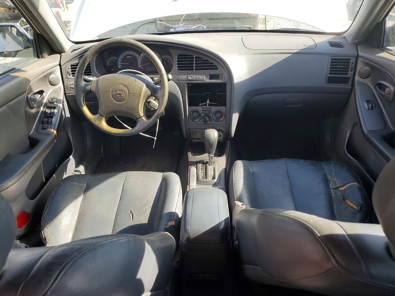 2001 Hyundai Elantra Gl/ve Silver vin: KMHDN55D31U027324