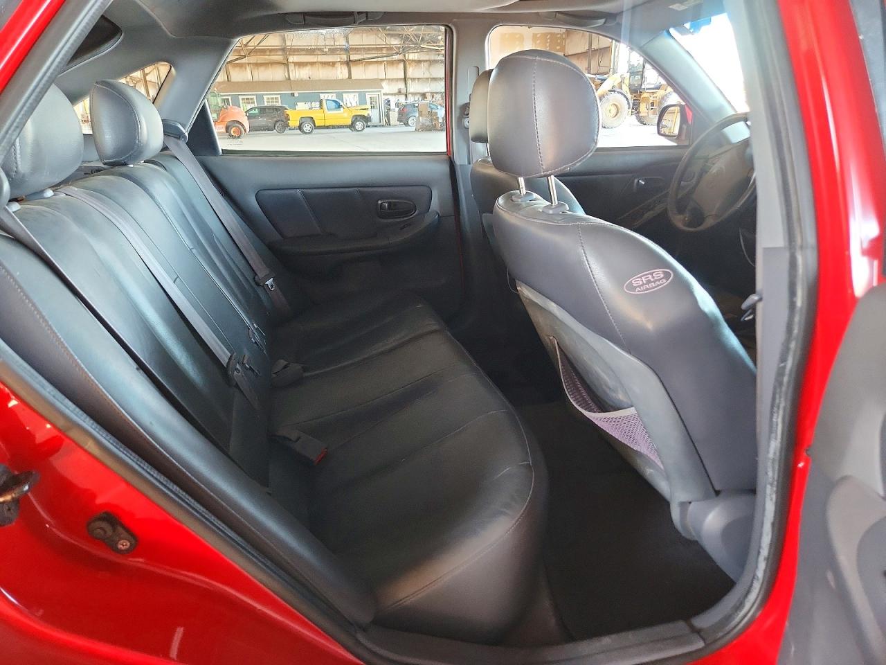 2003 Hyundai Elantra Gt Red vin: KMHDN55D33U085243
