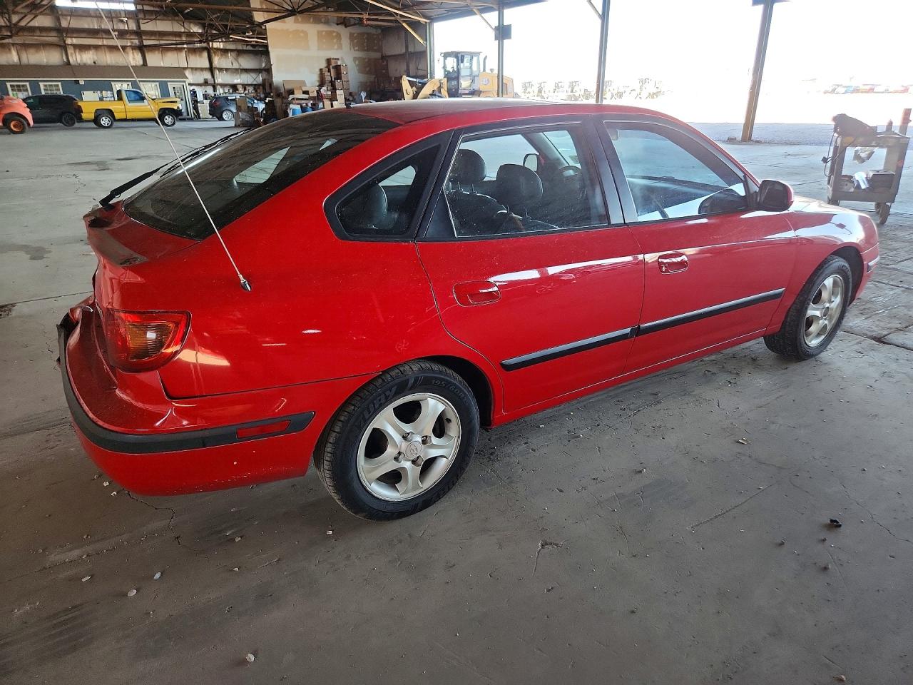 2003 Hyundai Elantra Gt Red vin: KMHDN55D33U085243