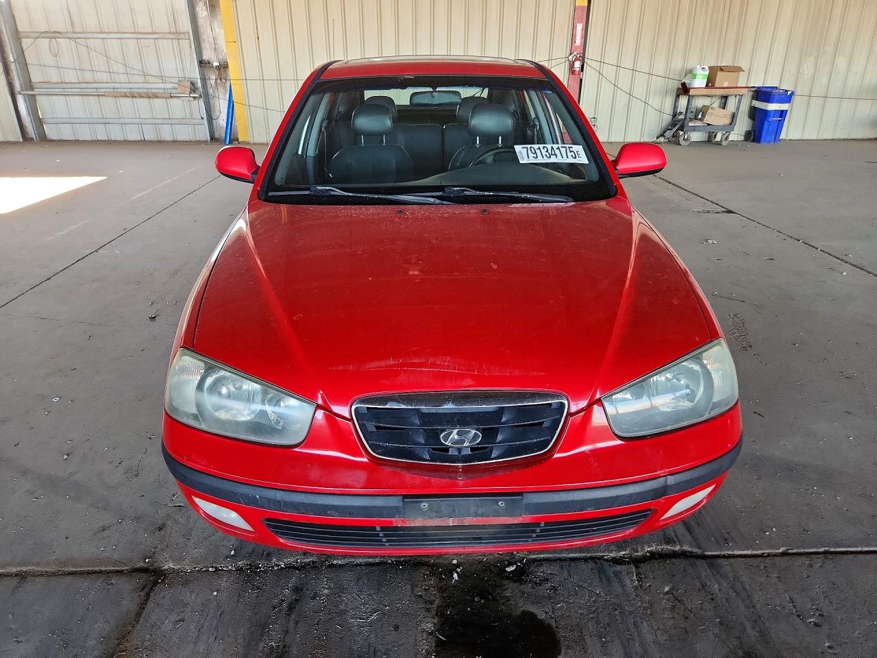2003 Hyundai Elantra Gt Red vin: KMHDN55D33U085243